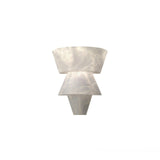 Modern Geometric Alabaster Sconce Wall Light LED Indoor Uplight Bracket Fixture
