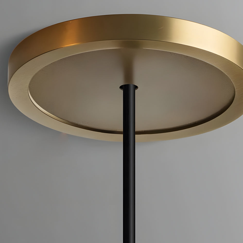 Modern Geometric Crystal Mini Pendant Light with Brass Accents for Kitchen Island