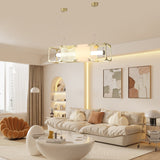 Modern Geometric Cube Modular Pendant Light Adjustable LED Ceiling Hanging Fixture