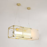 Modern Geometric Cube Modular Pendant Light Adjustable LED Ceiling Hanging Fixture