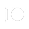 Modern Geometric Disc LED Wall Sconce Minimalist Circular Indirect Lighting Fixture