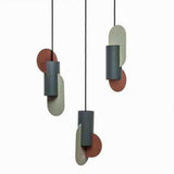 Modern Geometric Electroplated Metal Pendant Light for Kitchen Island and Dining Room