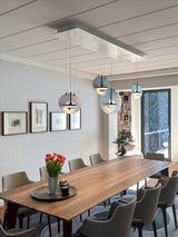 Modern Geometric Eye In The Sky LED Pendant Light for Contemporary Interior Lighting