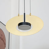 Modern Geometric Eye In The Sky LED Pendant Light for Contemporary Interior Lighting
