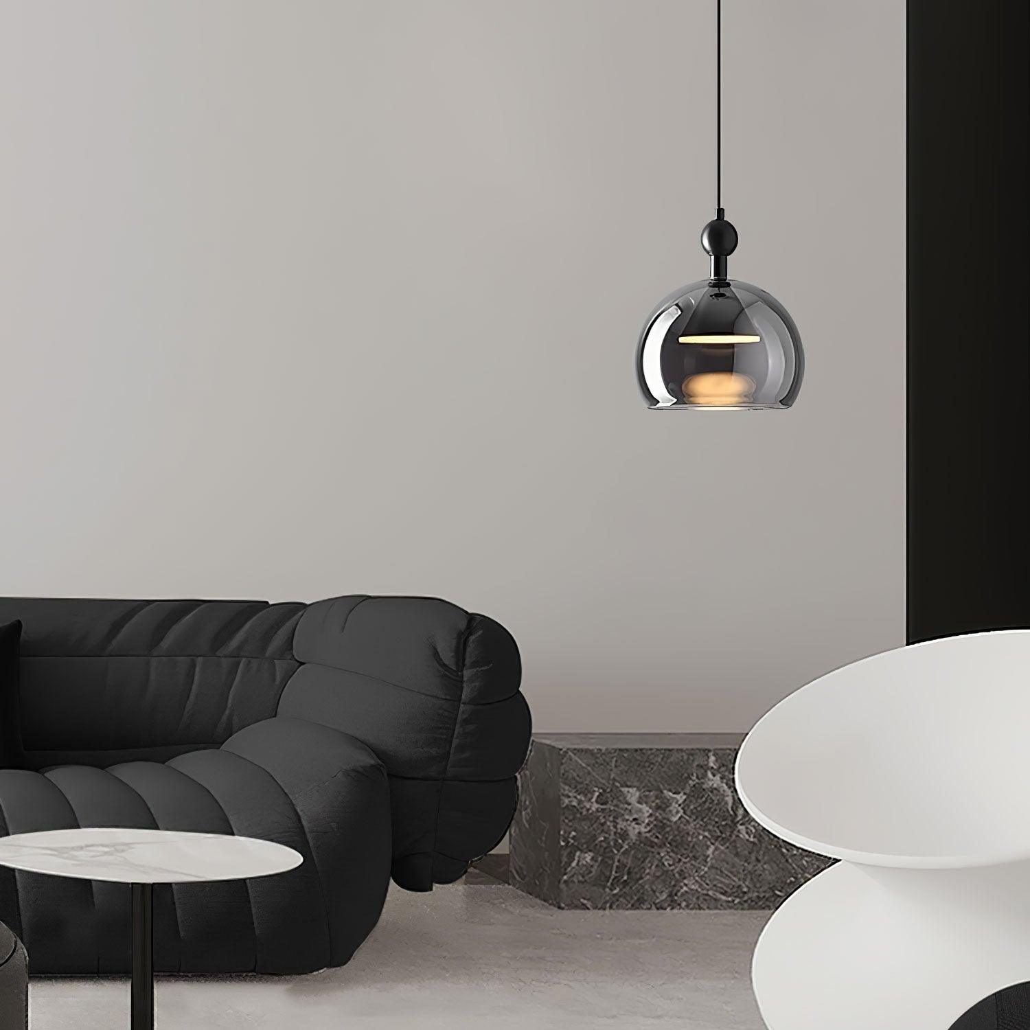 Modern Geometric Glass Pendant Light Series for Kitchen and Dining Room