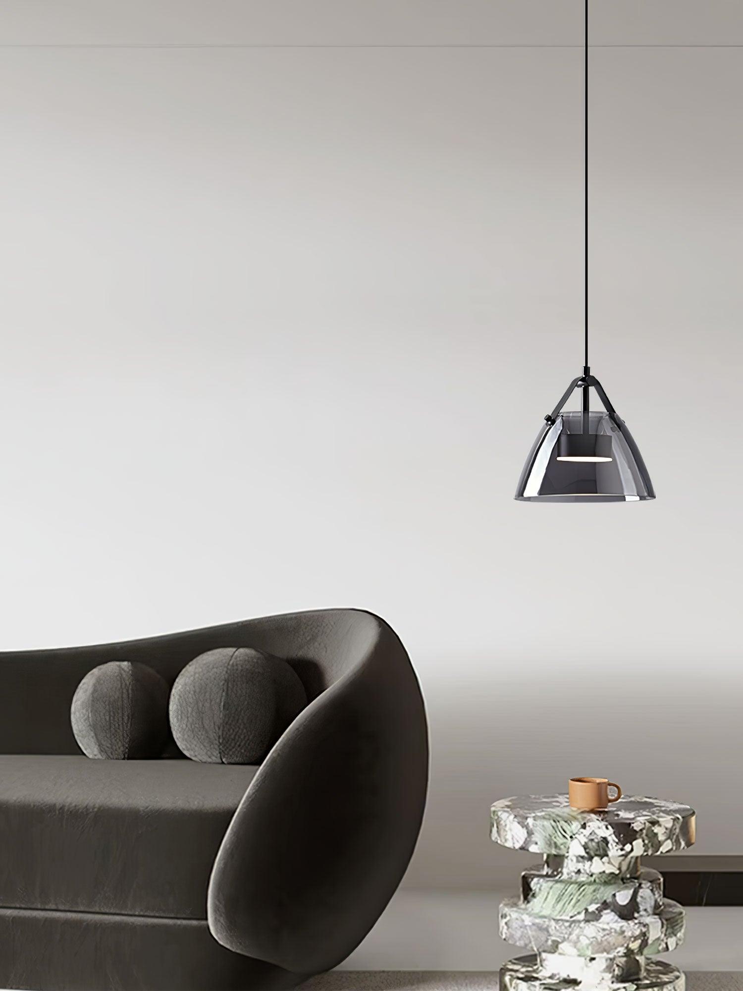 Modern Geometric Glass Pendant Light Series for Kitchen and Dining Room