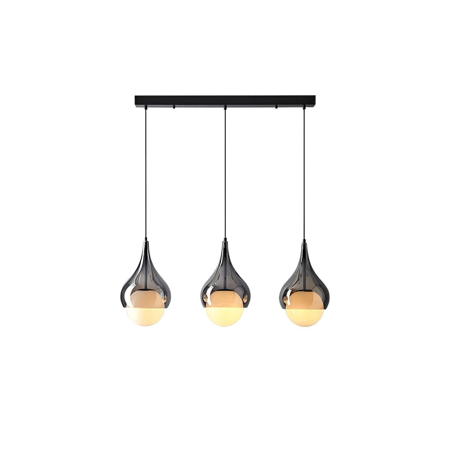 Modern Geometric Glass Pendant Light Series for Kitchen and Dining Room