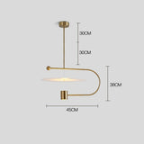 Modern Geometric Globe and Cylinder LED Pendant Light Metal Artistic Ceiling Fixture