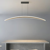 Modern Geometric Hyperbola LED Pendant Light with Adjustable Three Color Temperature