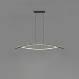 Modern Geometric Hyperbola LED Pendant Light with Adjustable Three Color Temperature