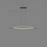 Modern Geometric Hyperbola LED Pendant Light with Adjustable Three Color Temperature