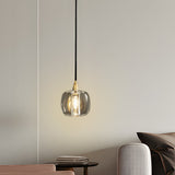 Modern Geometric K9 Crystal Cube Spiral Chandelier with Adjustable Copper Suspension