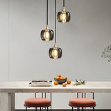 Modern Geometric K9 Crystal Cube Spiral Chandelier with Adjustable Copper Suspension