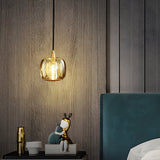 Modern Geometric K9 Crystal Cube Spiral Chandelier with Adjustable Copper Suspension