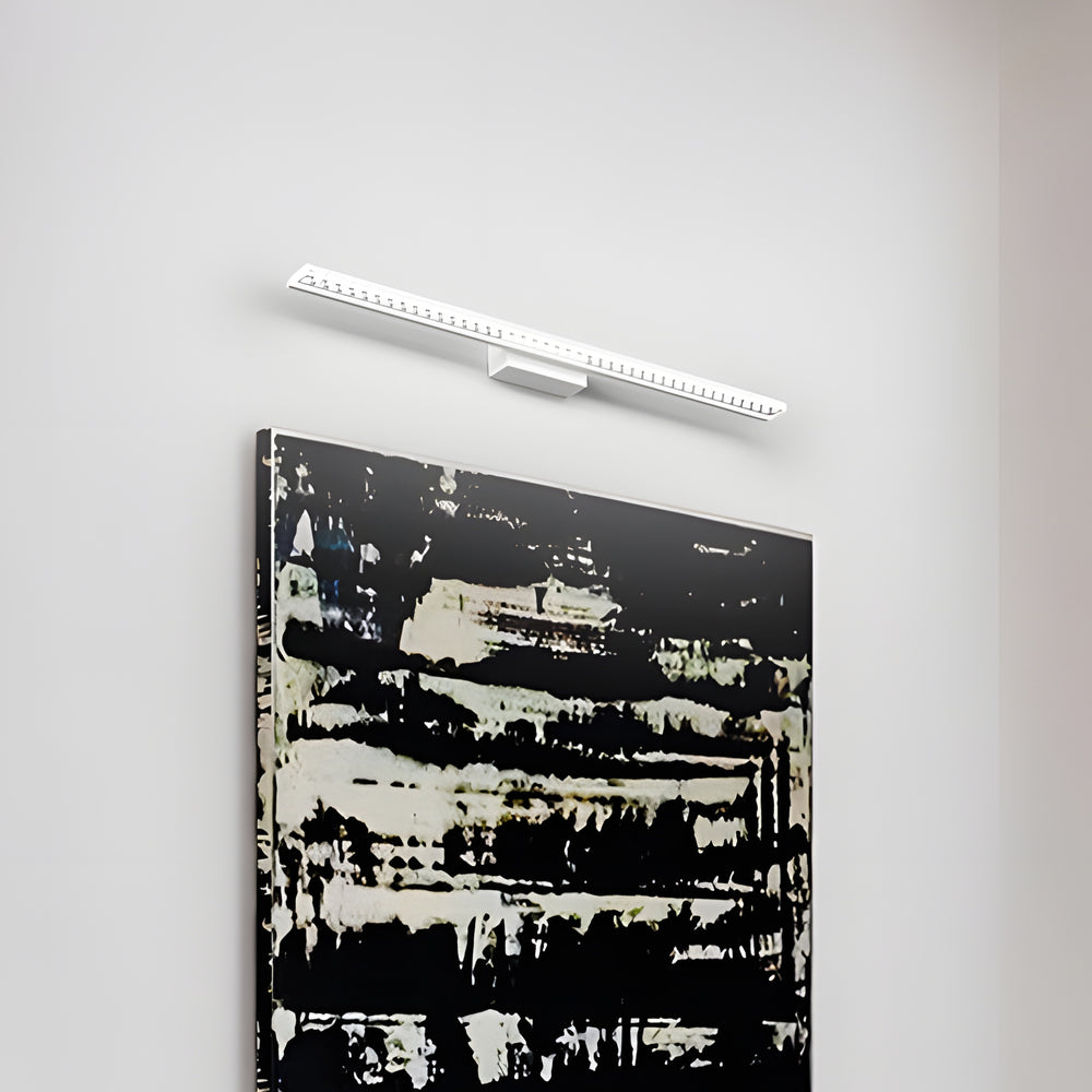 Modern Geometric LED Bathroom Vanity Light with 3 Color Temperature Dimming for Mirror