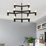 Modern Geometric LED Designer Pendant Light Nordic Special Shaped Aluminum Chandelier