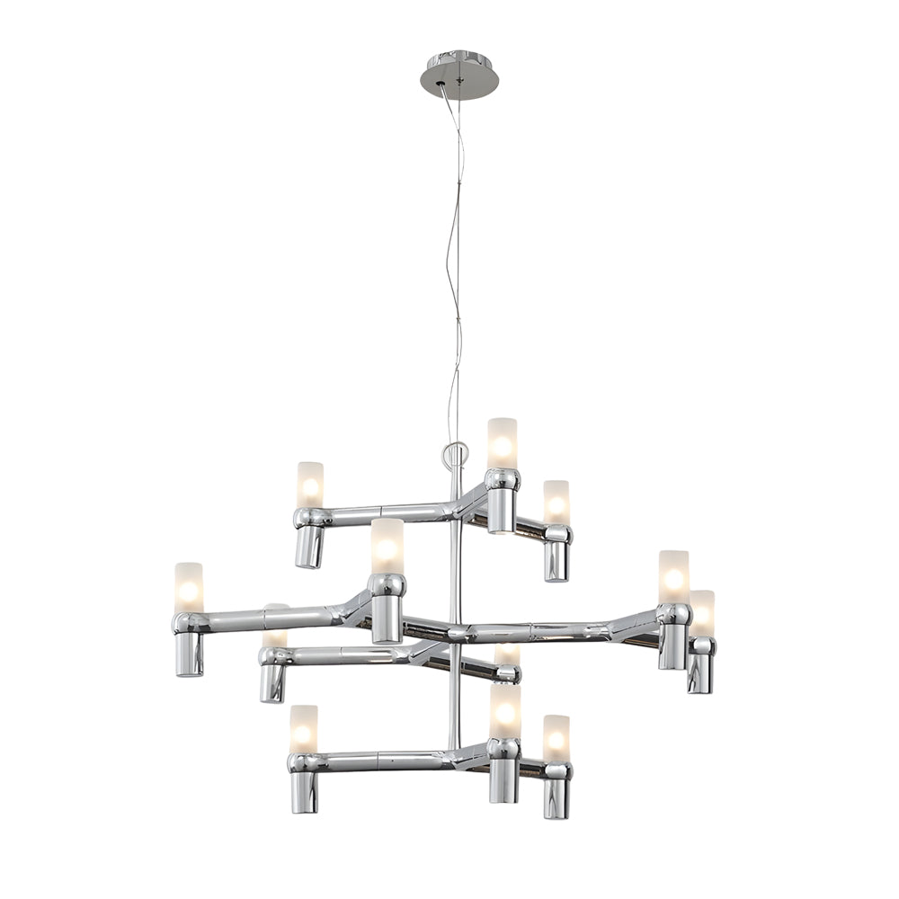 Modern Geometric LED Designer Pendant Light Nordic Special Shaped Aluminum Chandelier