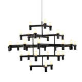 Modern Geometric LED Designer Pendant Light Nordic Special Shaped Aluminum Chandelier