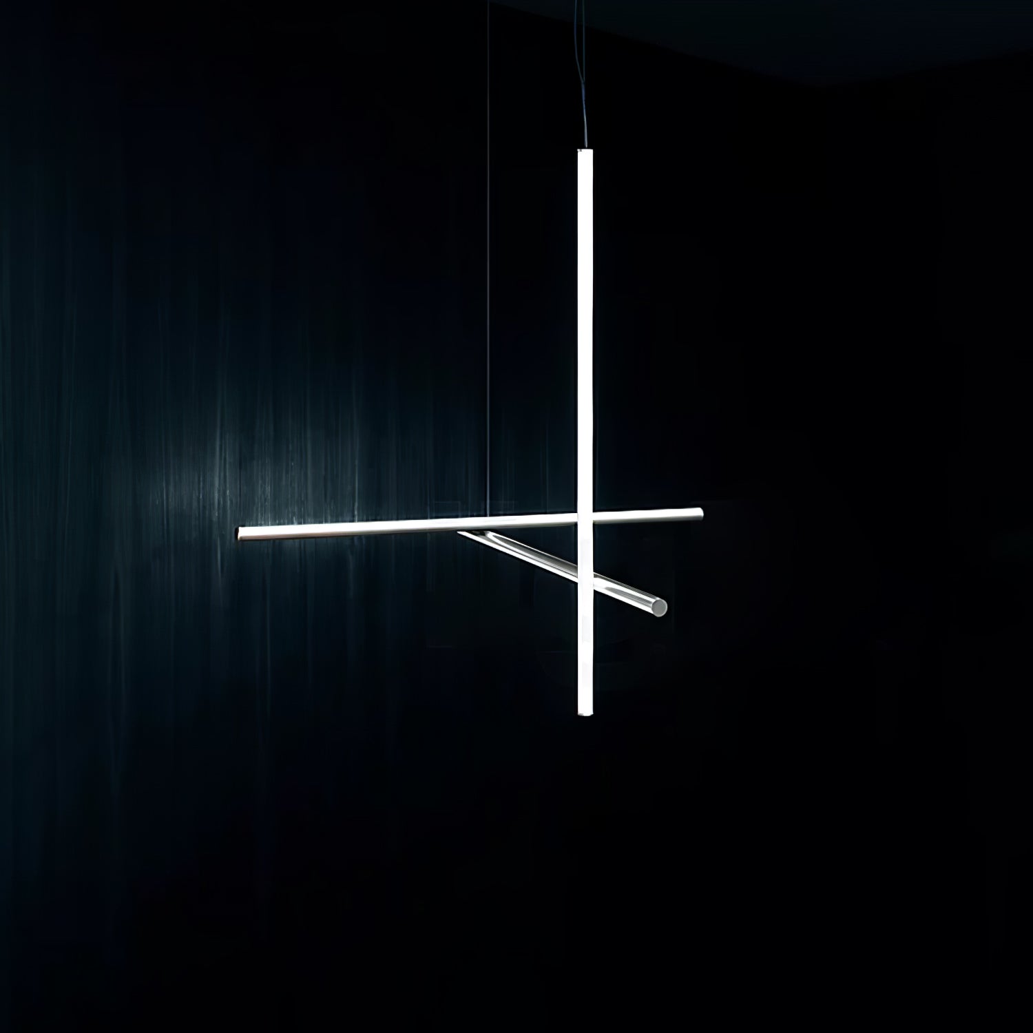 Modern Geometric LED Grid Pendant Light Contemporary Gold and Black Chandelier for Living Room