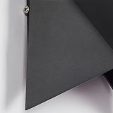 Modern Geometric LED Outdoor Wall Sconce Waterproof Aluminum Exterior Light for Porch and Yard