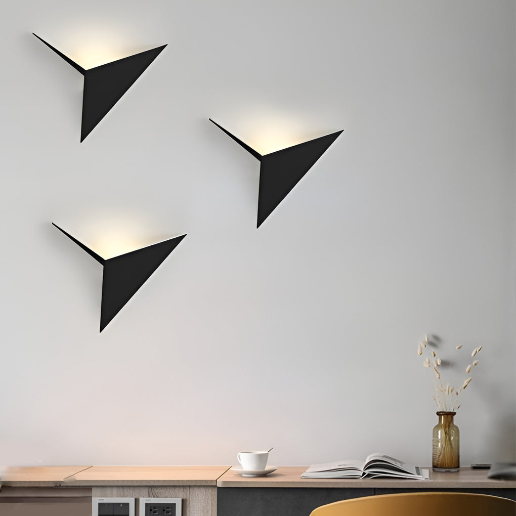 Modern Geometric LED Wall Lamp Nordic 3W Iron Sconce Light for Bedroom and Hallway