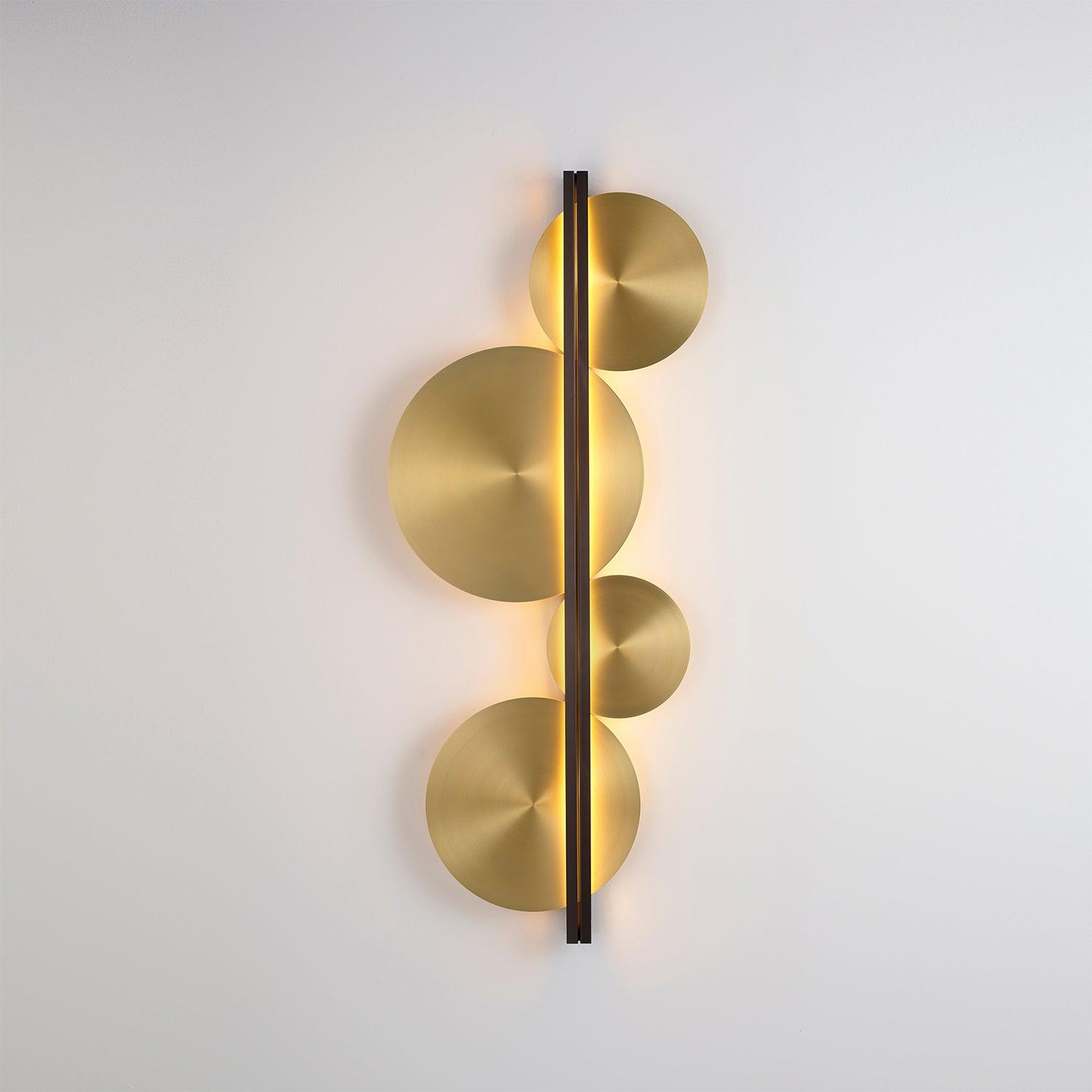 Modern Geometric LED Wall Sconce Strate Stainless Steel Bracket Lamp