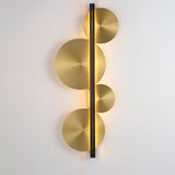 Modern Geometric LED Wall Sconce Strate Stainless Steel Bracket Lamp