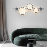 Modern Geometric LED Wall Sconce with Creative Circular Design and Artistic Accent Lighting