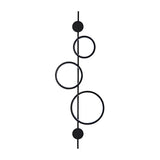 Modern Geometric LED Wall Sconce with Creative Circular Design and Artistic Accent Lighting
