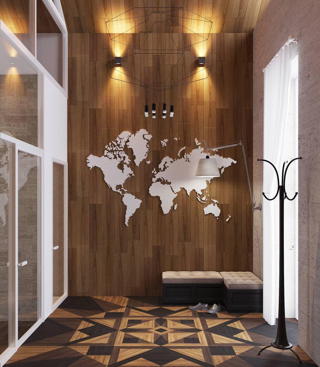 Modern Geometric LED Wire Pendant Lamp Contemporary Black Chandelier Lighting