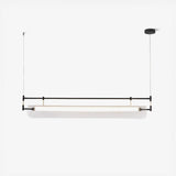 Modern Geometric Linear Strip LED Pendant Light for Dining Room Kitchen Island