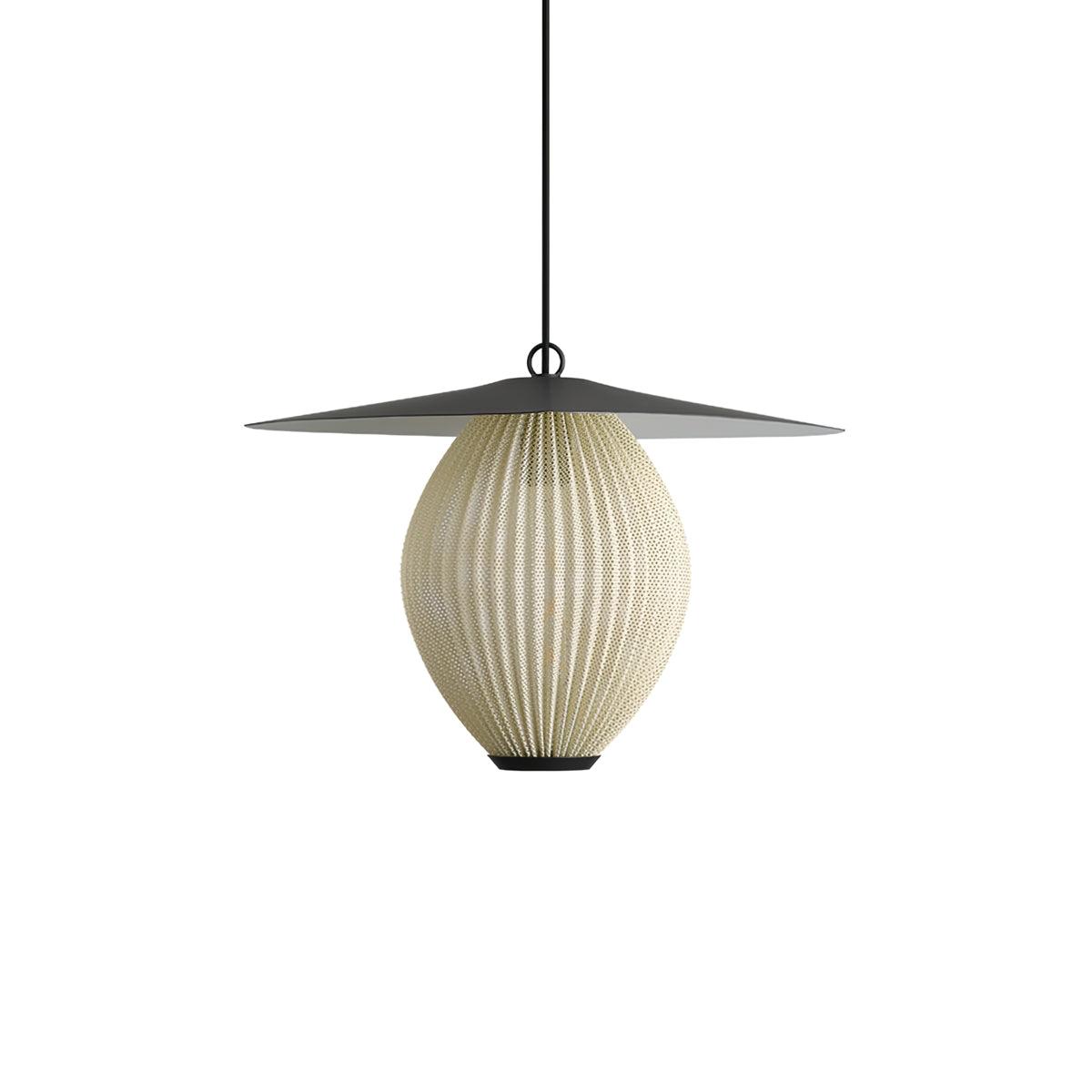 Modern Geometric Perforated Metal Satellite Pendant Lamp for Kitchen Island and Dining Areas