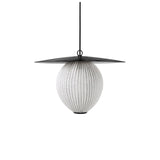 Modern Geometric Perforated Metal Satellite Pendant Lamp for Kitchen Island and Dining Areas