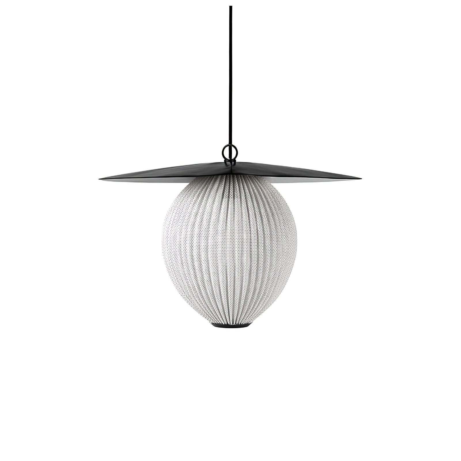 Modern Geometric Perforated Metal Satellite Pendant Lamp for Kitchen Island and Dining Areas
