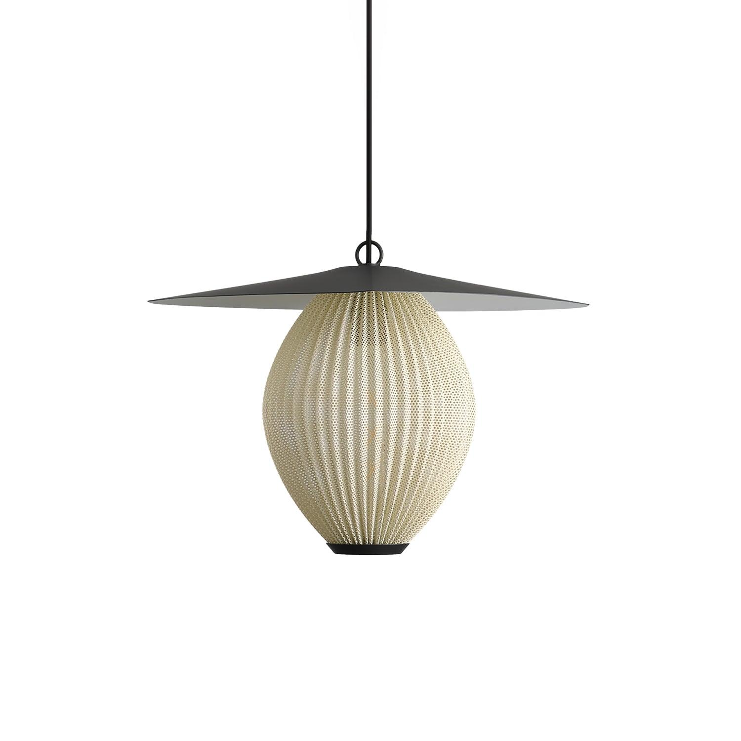 Modern Geometric Perforated Metal Satellite Pendant Lamp for Kitchen Island and Dining Areas