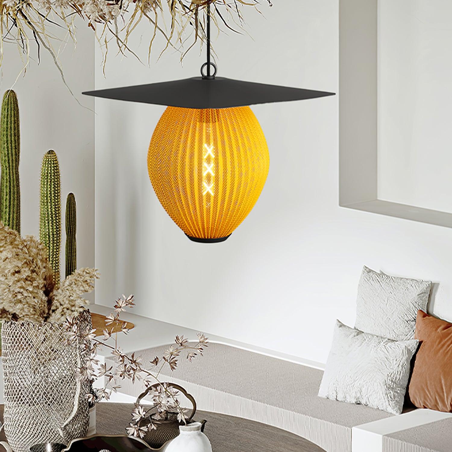 Modern Geometric Perforated Metal Satellite Pendant Lamp for Kitchen Island and Dining Areas