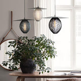 Modern Geometric Perforated Metal Satellite Pendant Lamp for Kitchen Island and Dining Areas