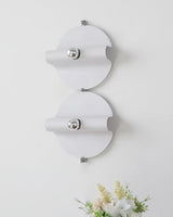 Modern Geometric Space Wall Sconce Chrome Indoor Lighting for Bedroom and Hallway