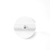 Modern Geometric Space Wall Sconce Chrome Indoor Lighting for Bedroom and Hallway