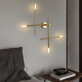 Modern Geometric Strip LED Wall Lamp Contemporary Minimalist Sconce Lighting