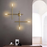 Modern Geometric Strip LED Wall Lamp Contemporary Minimalist Sconce Lighting