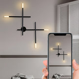 Modern Geometric Strip LED Wall Lamp Contemporary Minimalist Sconce Lighting