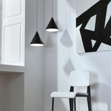 Modern GeoWeave Geometric LED Pendant Light with Adjustable Cable for Minimalist Interiors