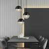 Modern Glass Ball Globe LED Pendant Light Nordic Chandelier for Dining Room Living Room