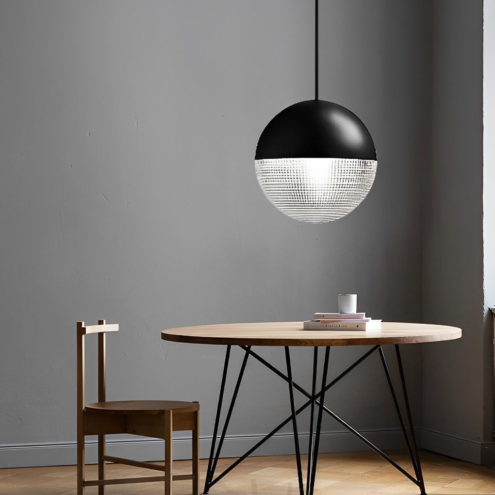 Modern Glass Ball Globe LED Pendant Light Nordic Chandelier for Dining Room Living Room