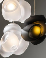 Modern Glass Bubbles Cluster LED Pendant Light for Contemporary Living Spaces