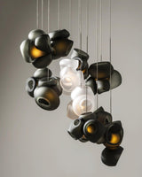 Modern Glass Bubbles Cluster LED Pendant Light for Contemporary Living Spaces