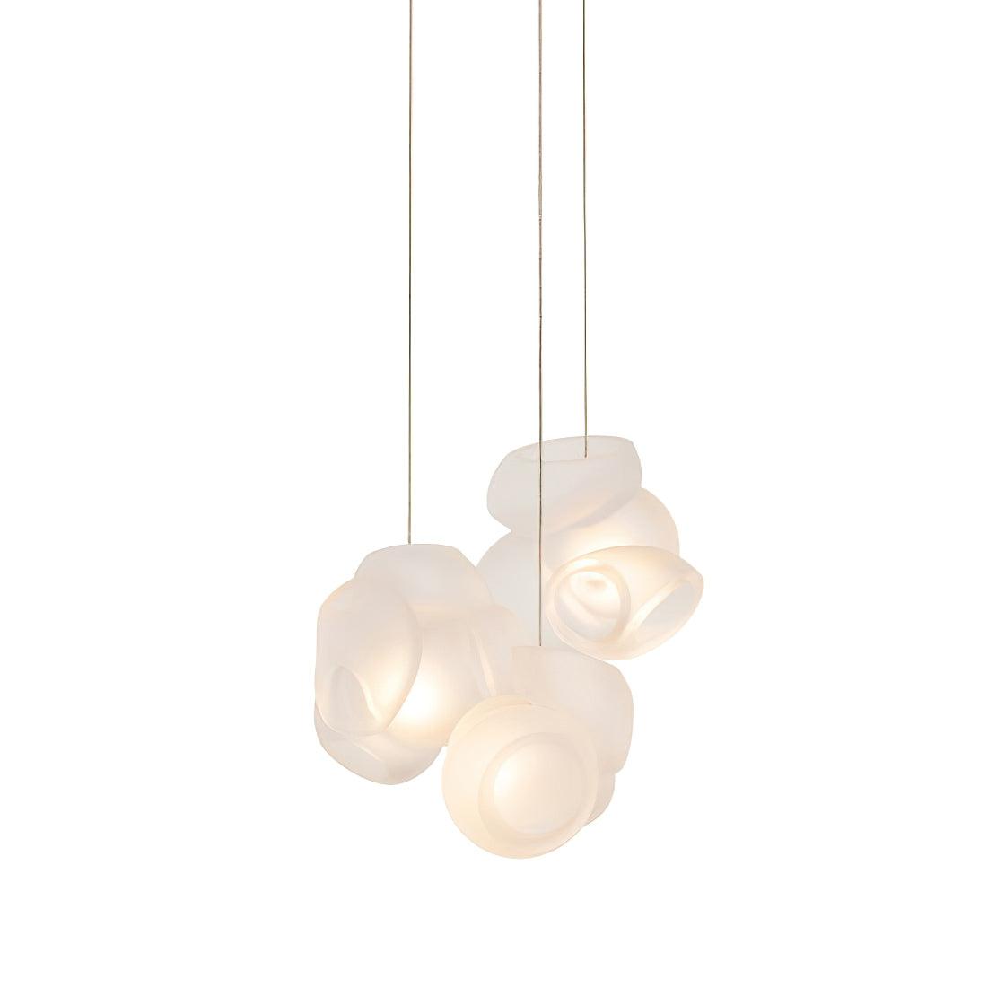 Modern Glass Bubbles Cluster LED Pendant Light for Contemporary Living Spaces