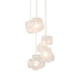 Modern Glass Bubbles Cluster LED Pendant Light for Contemporary Living Spaces