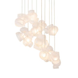 Modern Glass Bubbles Cluster LED Pendant Light for Contemporary Living Spaces